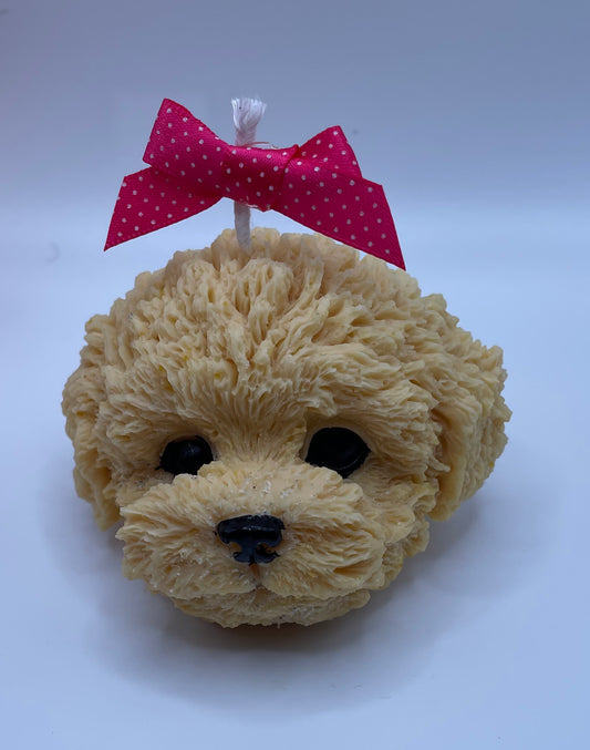 3D Puppy Dog Candle